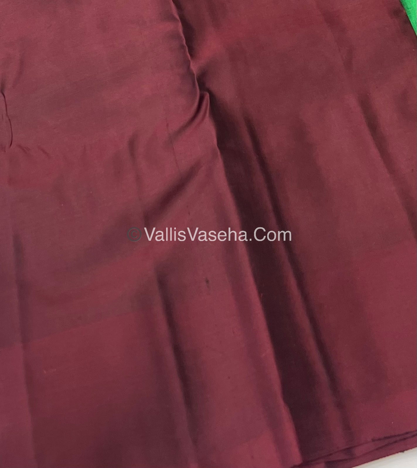Half Mix - Pure Soft Silk Saree - VVPSS030