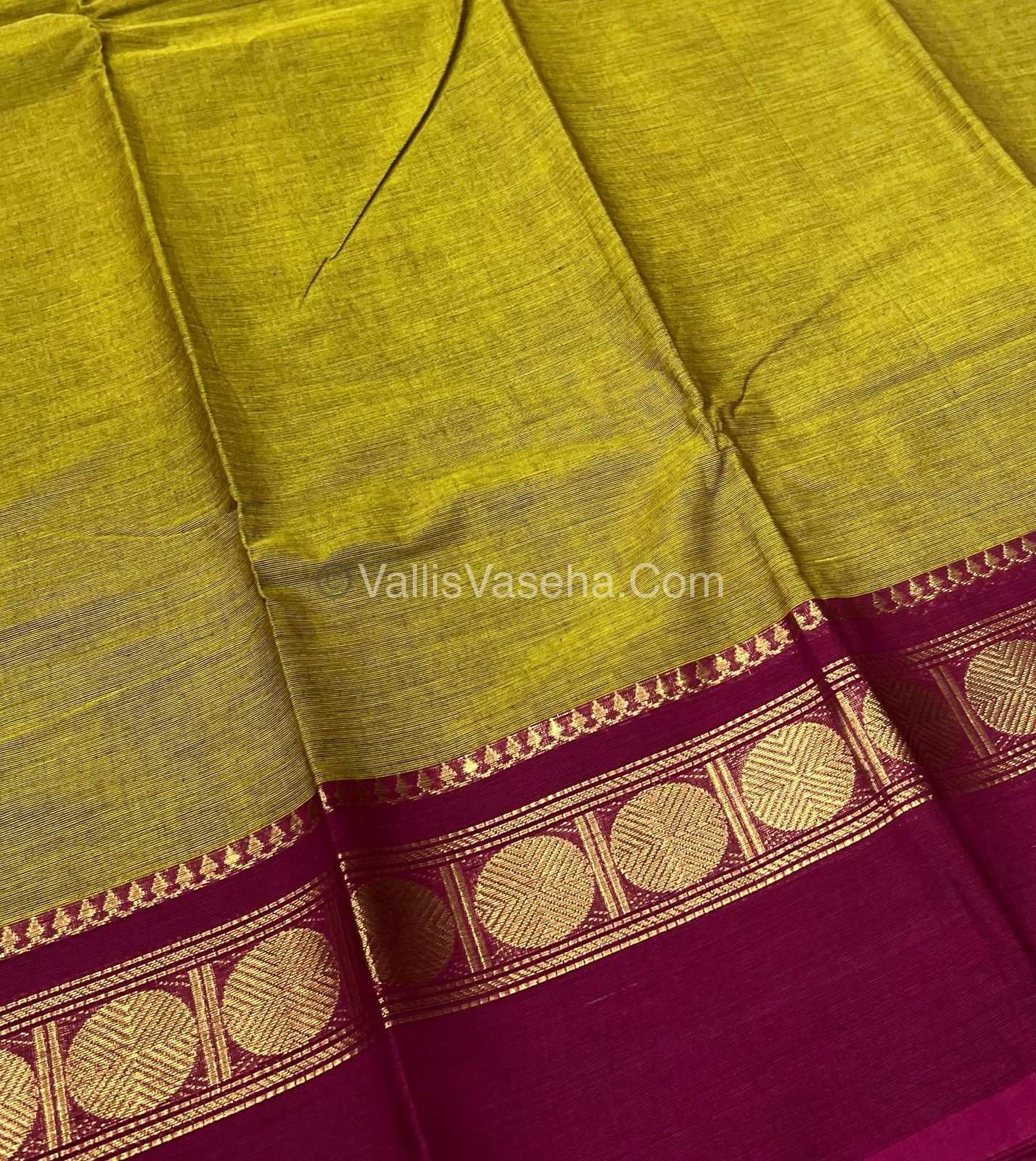 Kanchi Cotton Saree - VVKCS007
