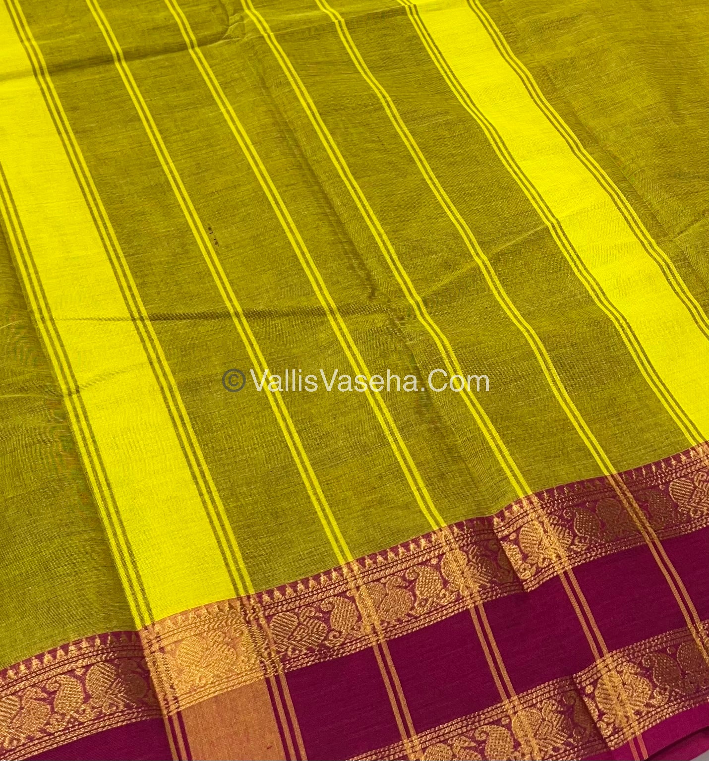 Kanchi Cotton Saree - VVKCS015