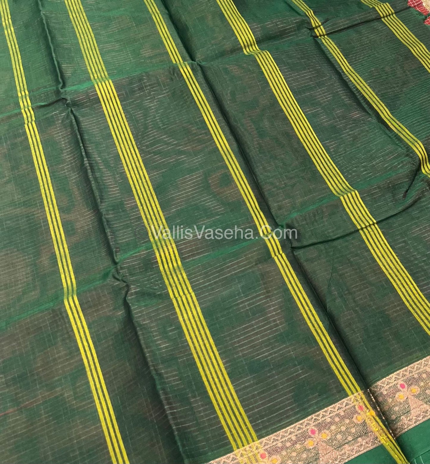 Dhaka Cotton Saree - VVDCS001