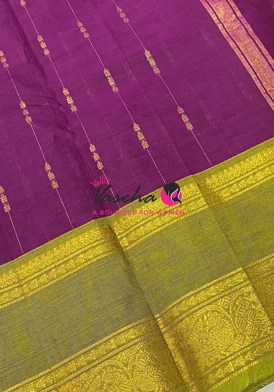 Kanchi Cotton Saree - VVKCS033