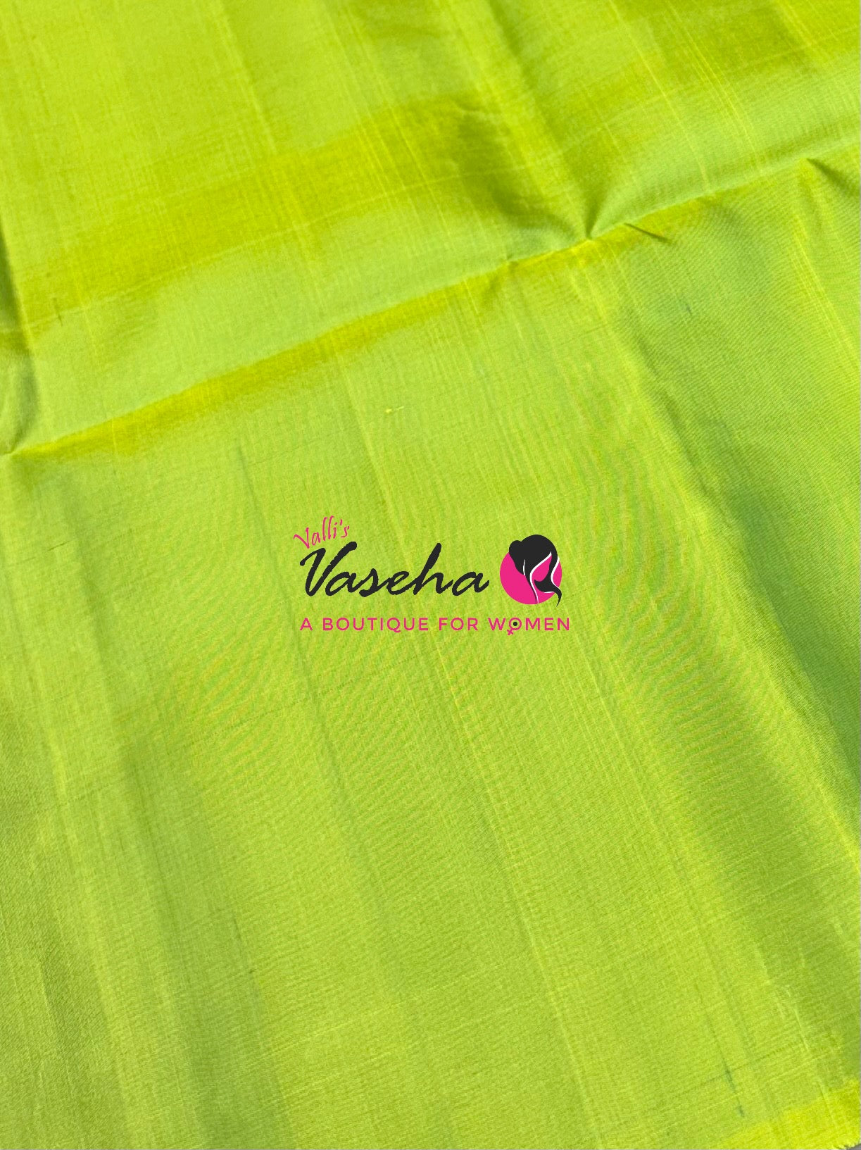 Pure Soft Silk Saree - Black & Green Shade - VVPSS086