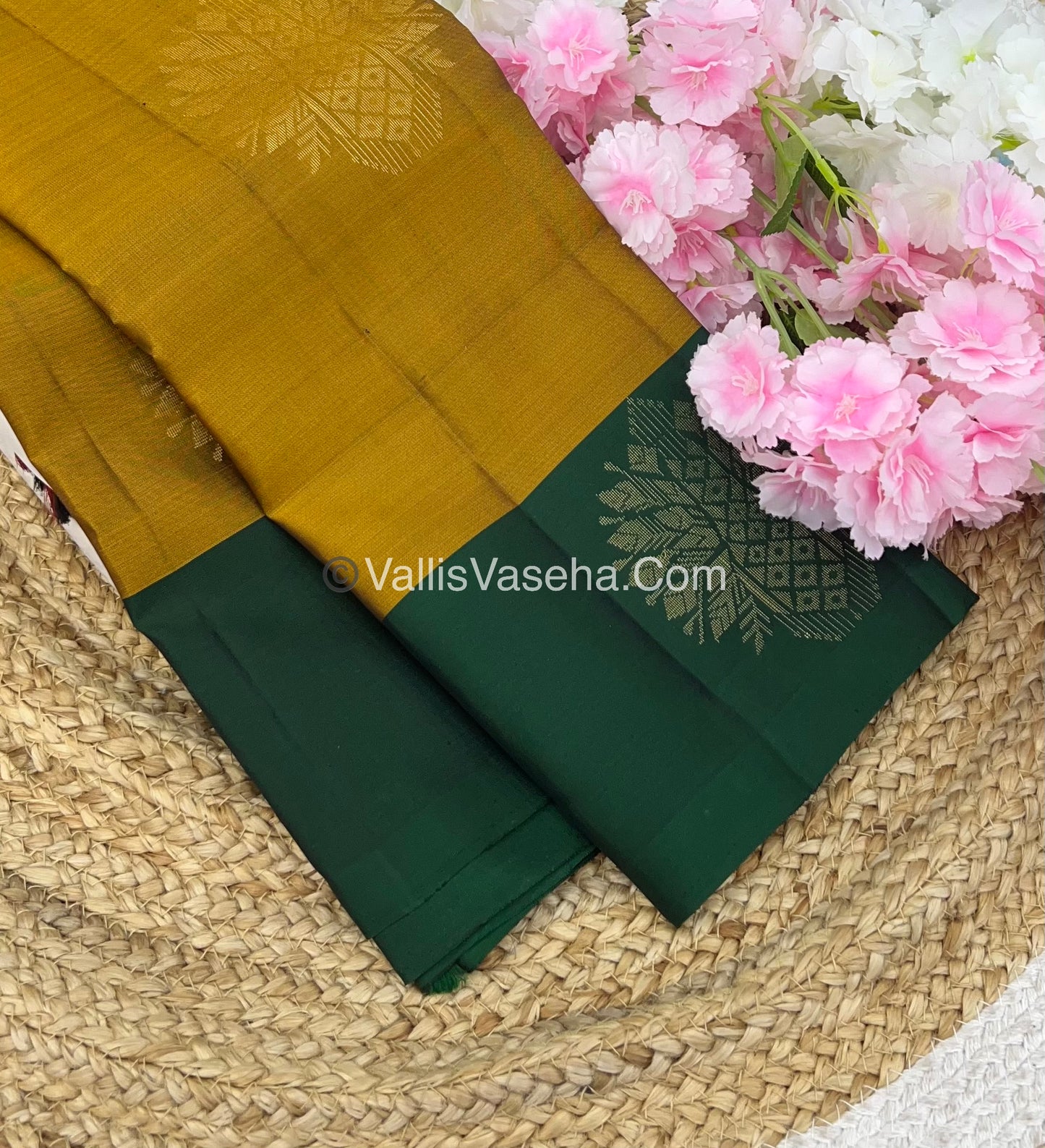 Half Mix - Pure Soft Silk Saree - VVPSS030