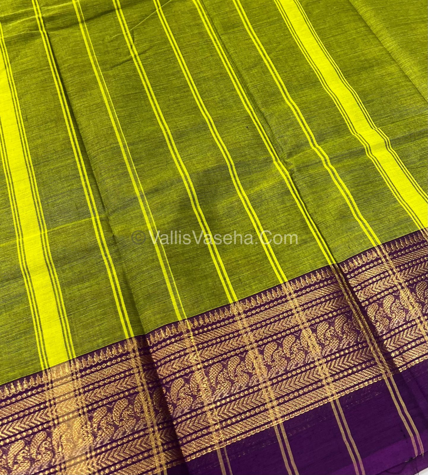 Kanchi Cotton Saree - VVKCS007