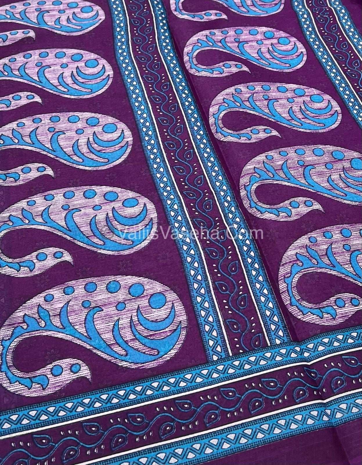 Pure Cotton Voile Saree | VVPVS001