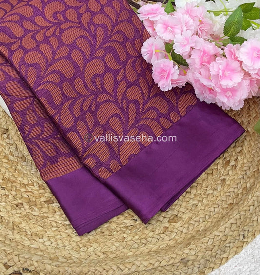 Mixed Cotton Brasso Saree - VVBS001