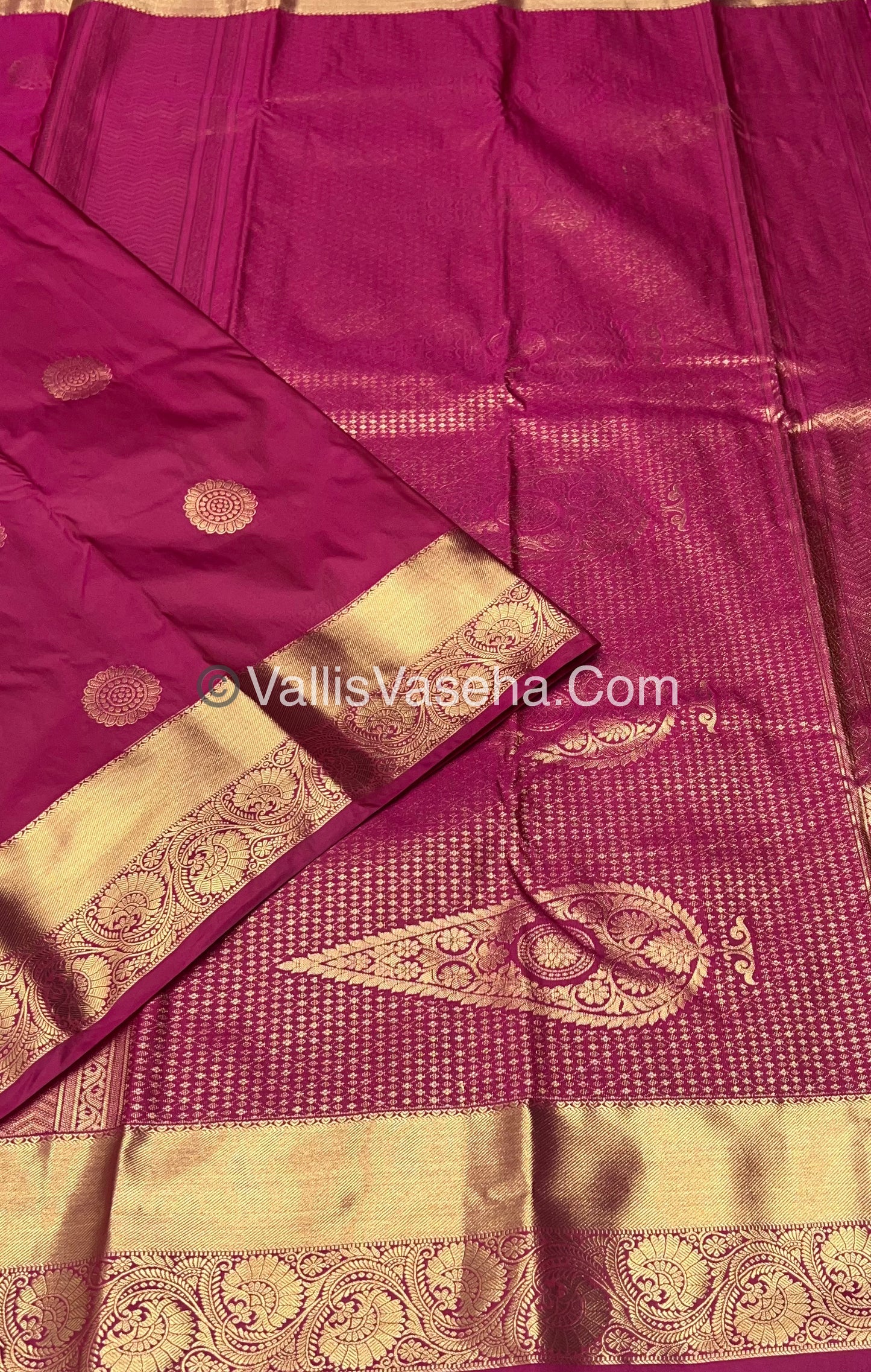 Semi Kanchipuram Soft Silk - VVSSS009