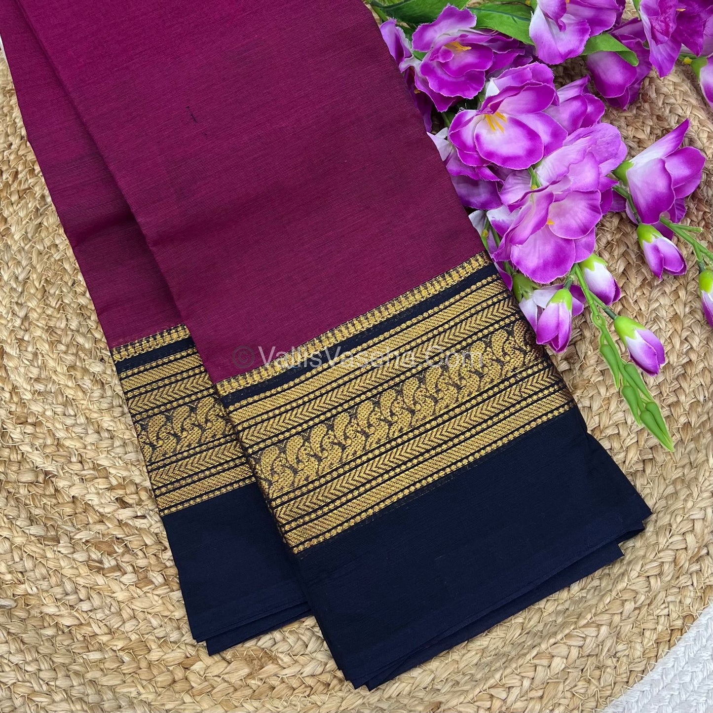 Kanchi Cotton Saree - VVKCS007