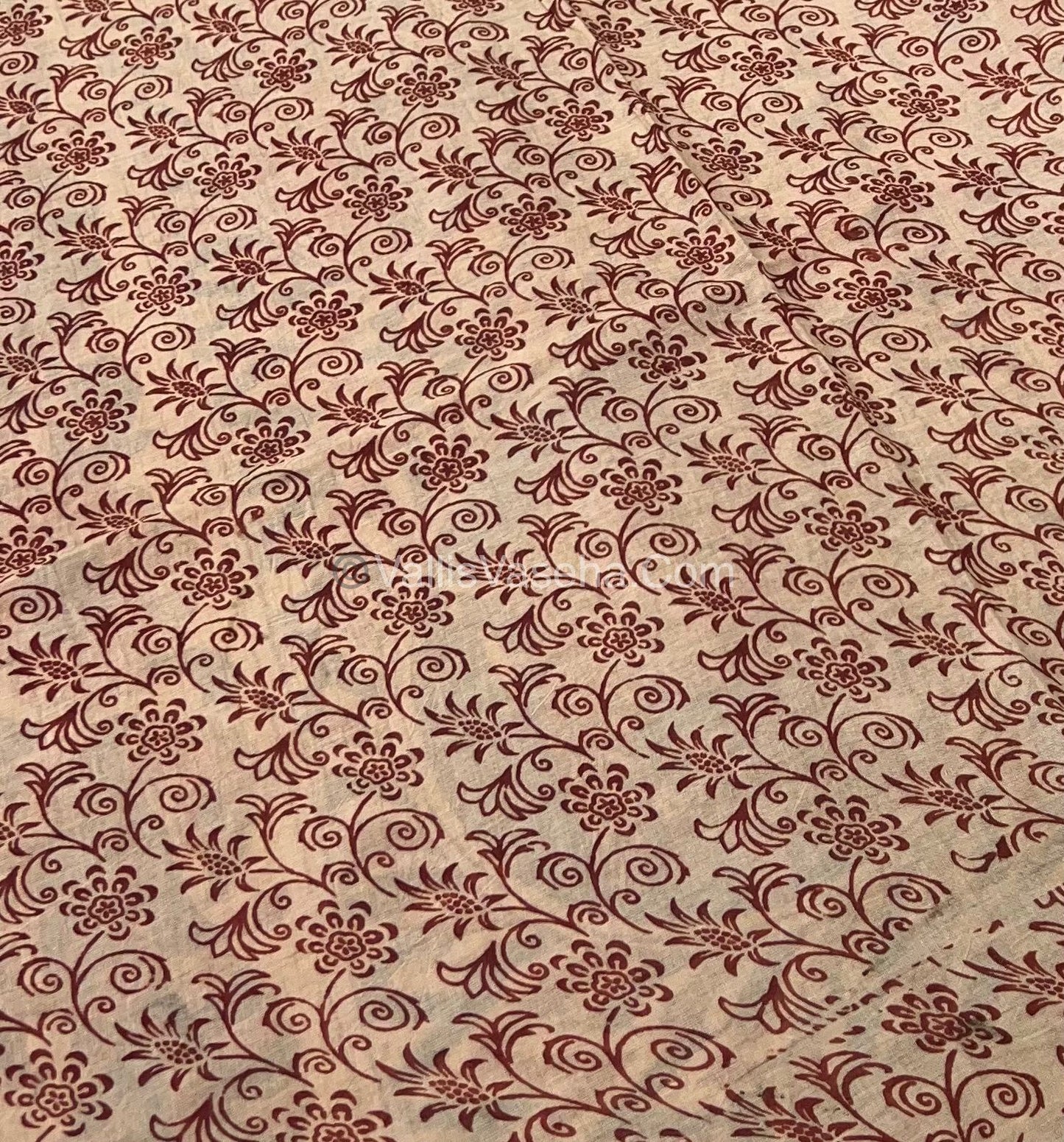 Pure Kalamkari Cotton Saree - VVPKC002