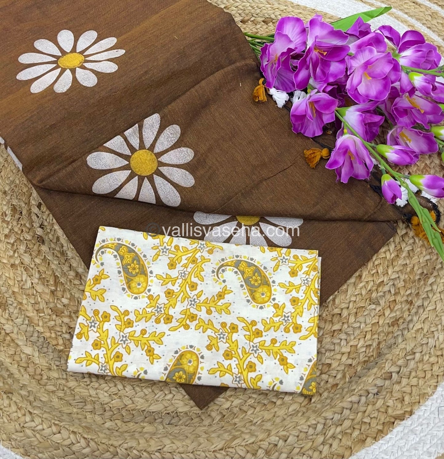 Budget Friendly Sarees |Khadi Cotton Sarees - VVKCS009