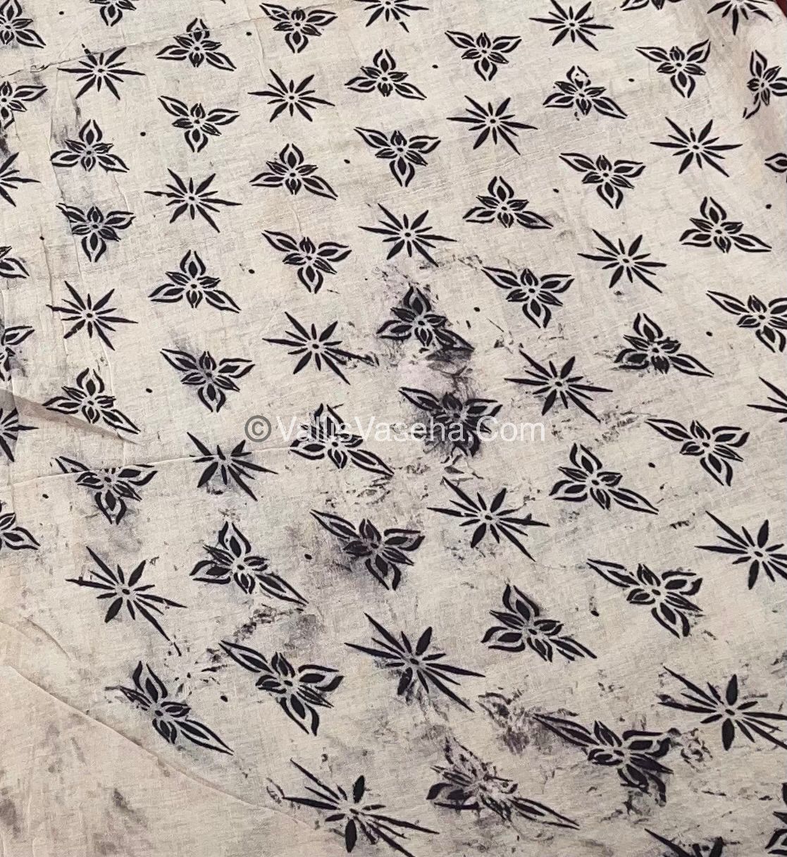 Pure Kalamkari Cotton Saree - VVPKC001