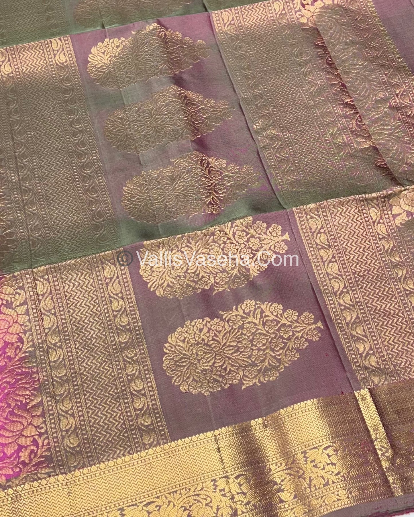 Pure Soft Silk Saree - Kanchi Border - VVPSS033