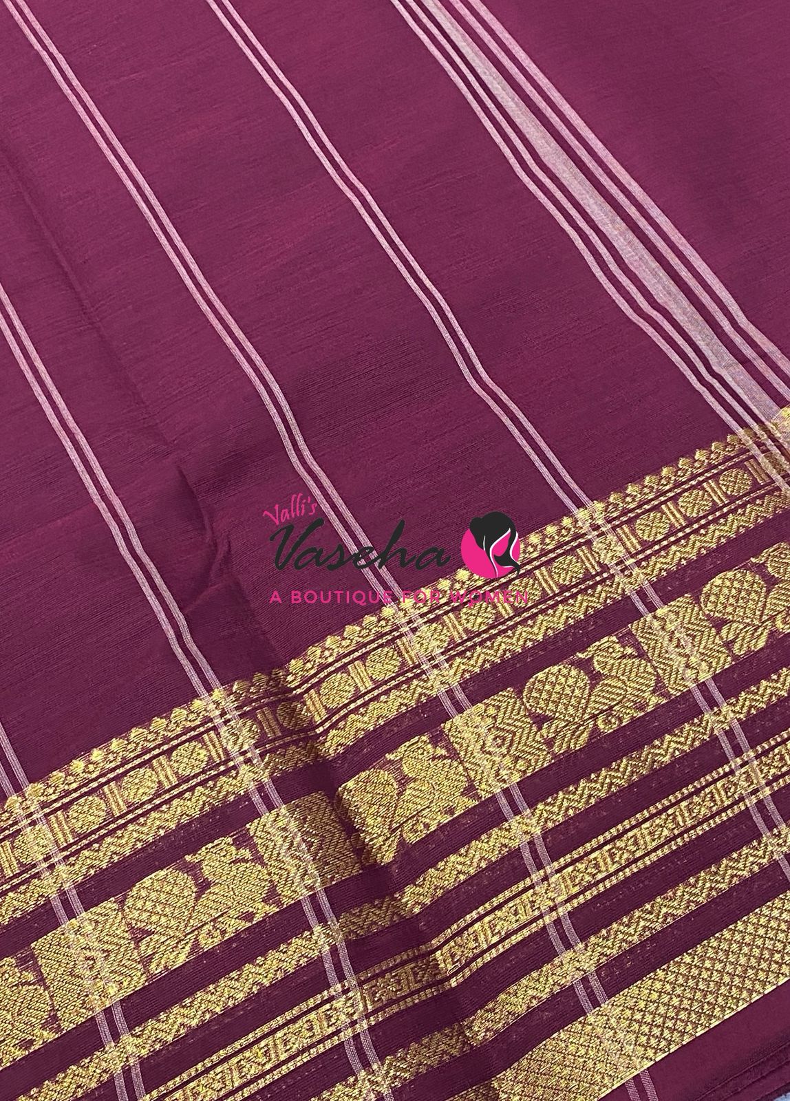 Kanchi Cotton Saree - VVKCS032