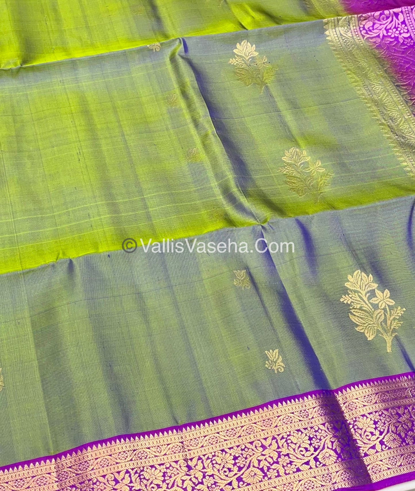 Pure Soft Silk Saree - Kanchi Border - VVPSS033