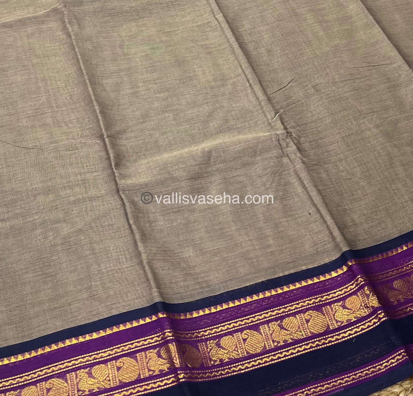 Kanchi Cotton Saree - VVKCS009
