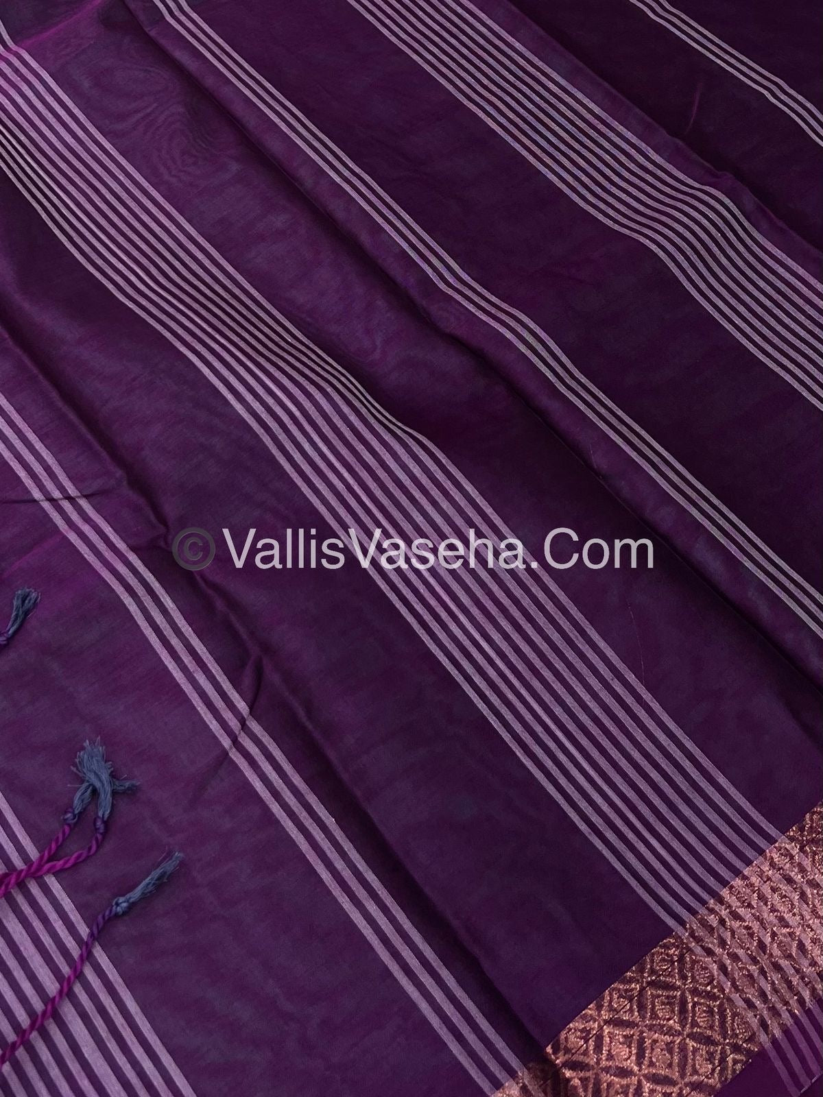 Dhaka Cotton Saree - VVDCS002