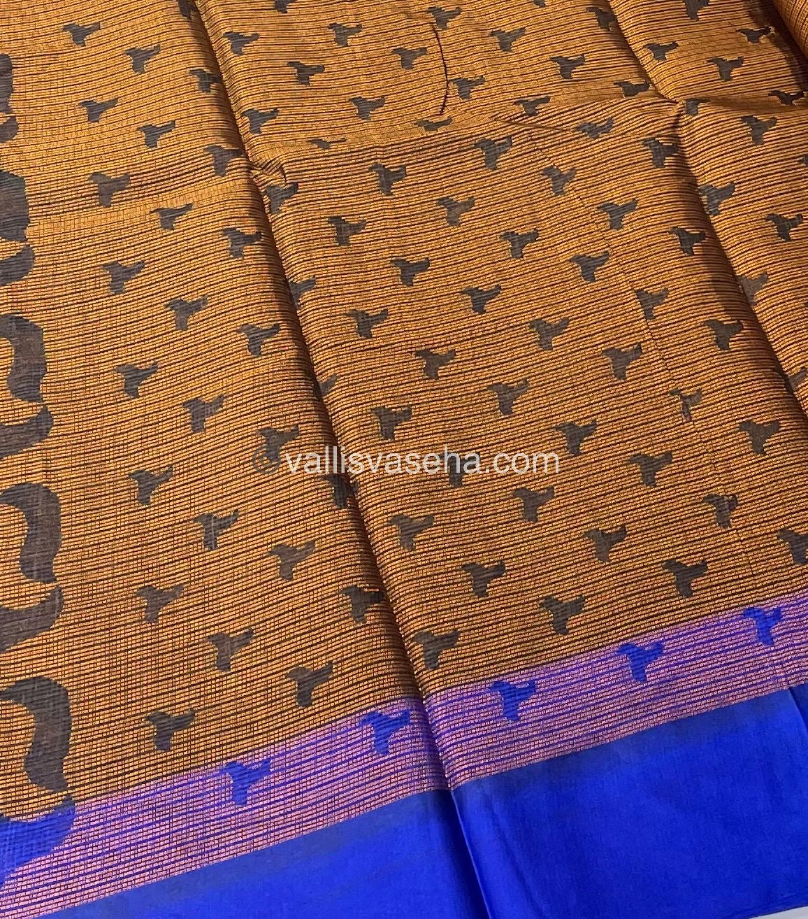 Mixed Cotton Brasso Saree - VVBS001