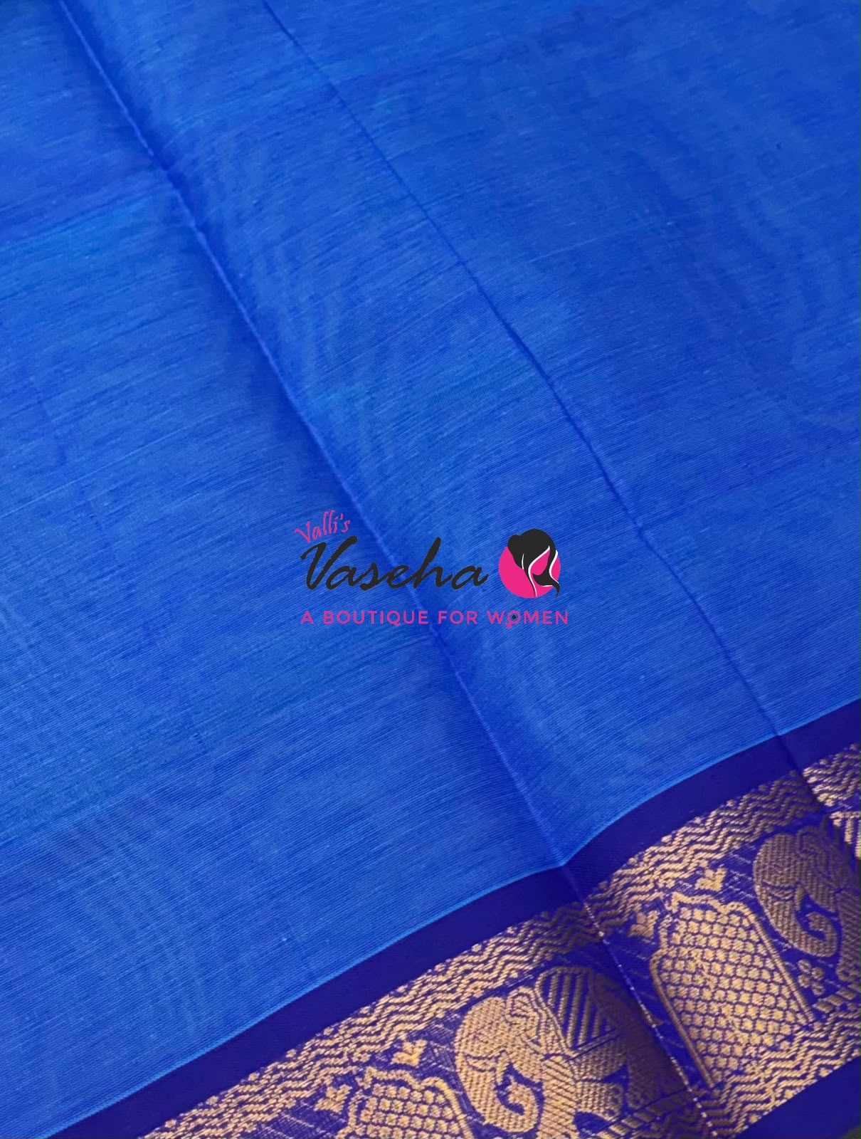 Semi Silk Cotton Saree | Small Leaf Butta Design |VVSSC010