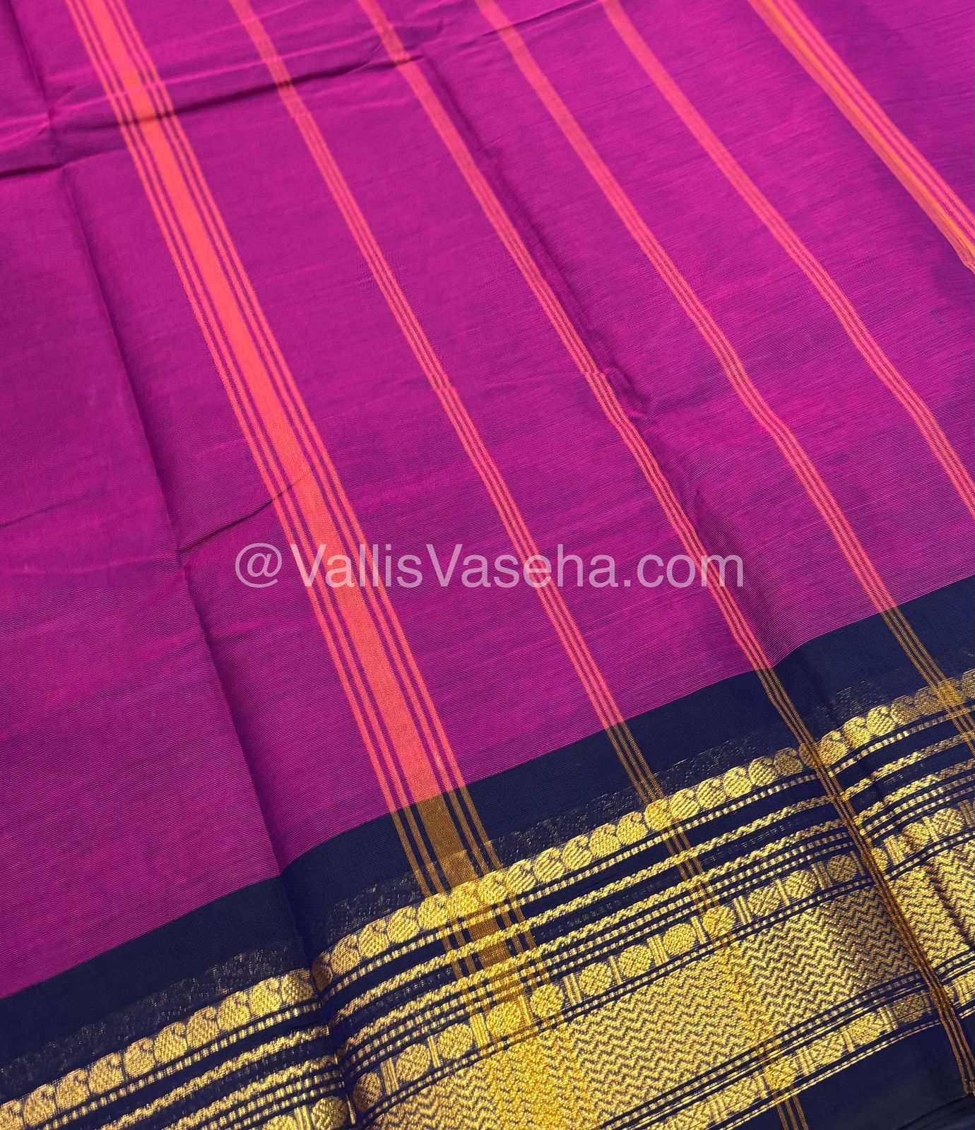 Kanchi Cotton Saree - VVKCS016