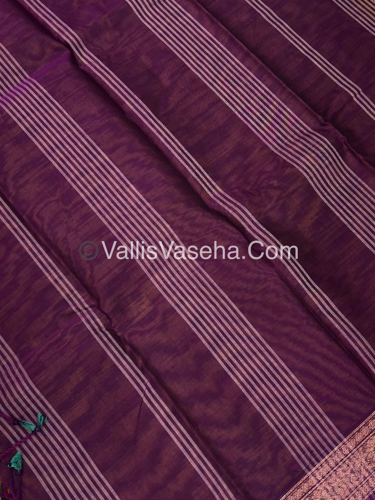 Dhaka Cotton Saree - VVDCS002