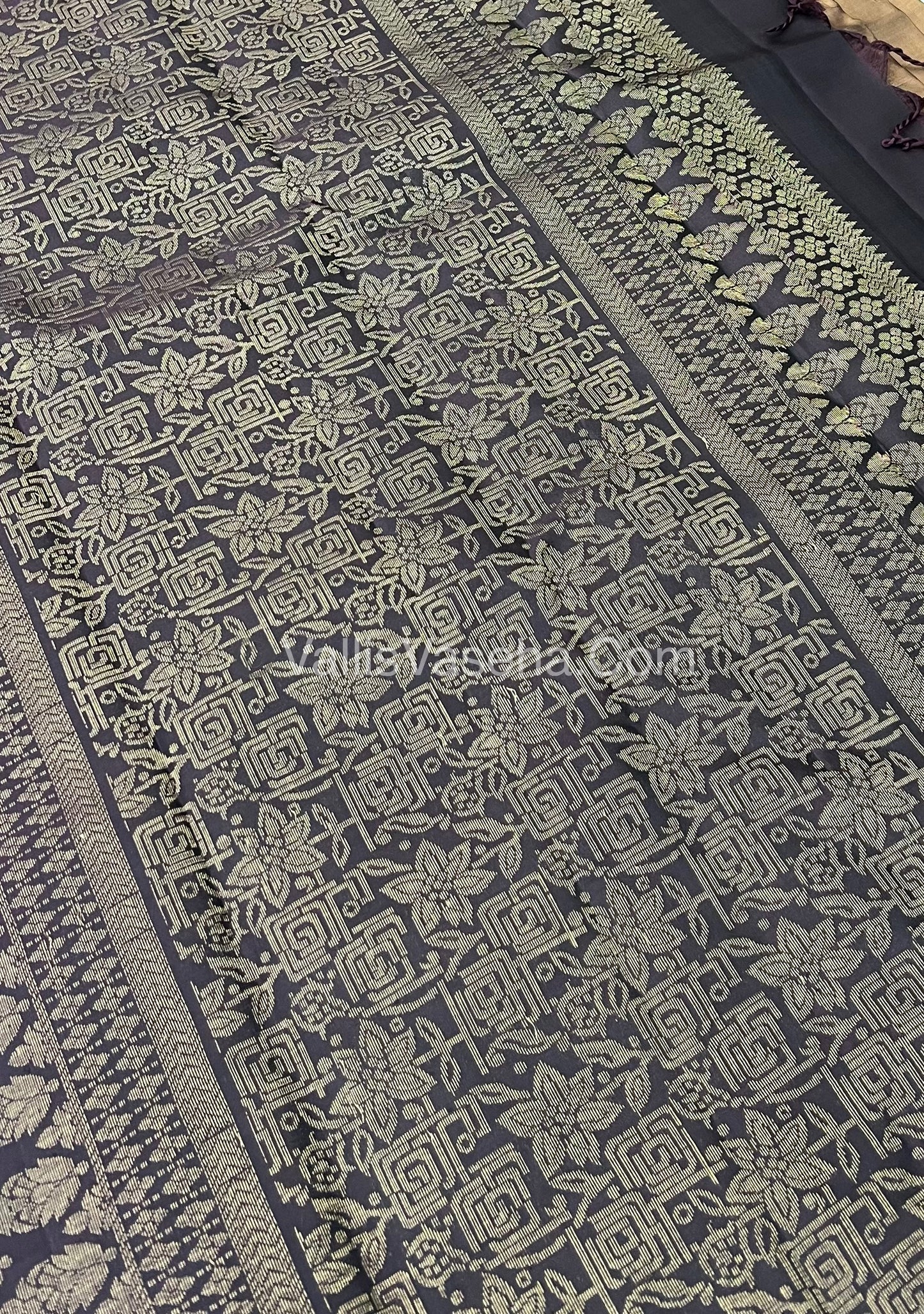 Half Mix - Pure Soft Silk Saree - VVPSS030
