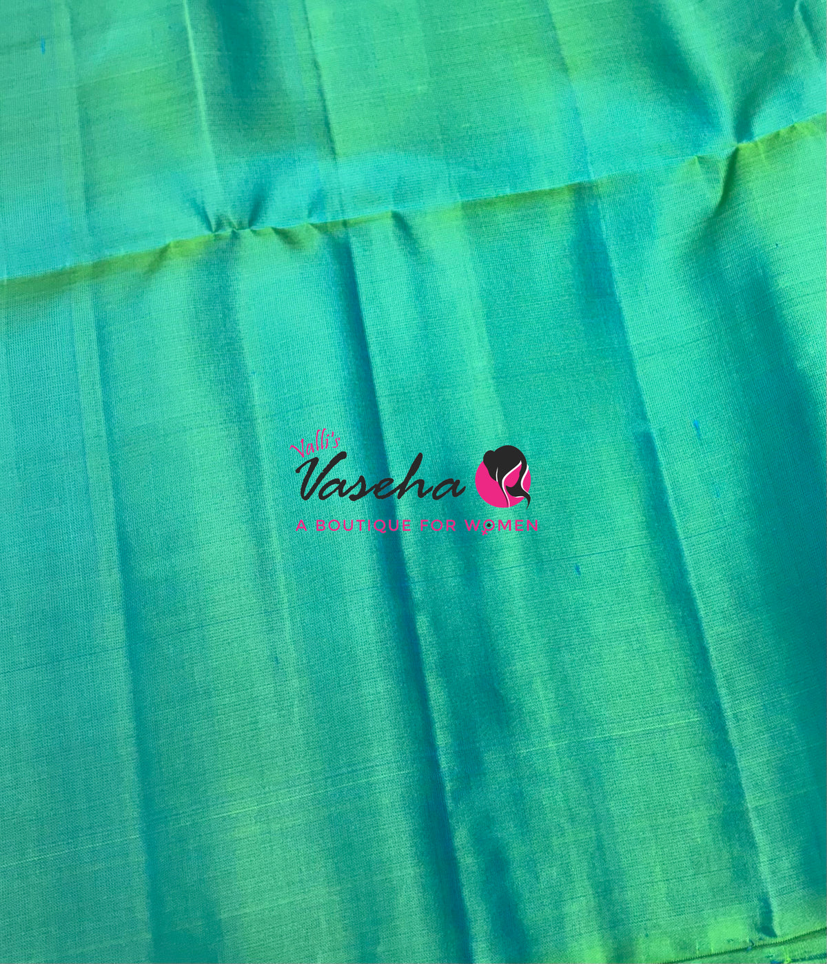 Pure Soft Silk Saree - Dual Tone Green Shade - VVPSS119