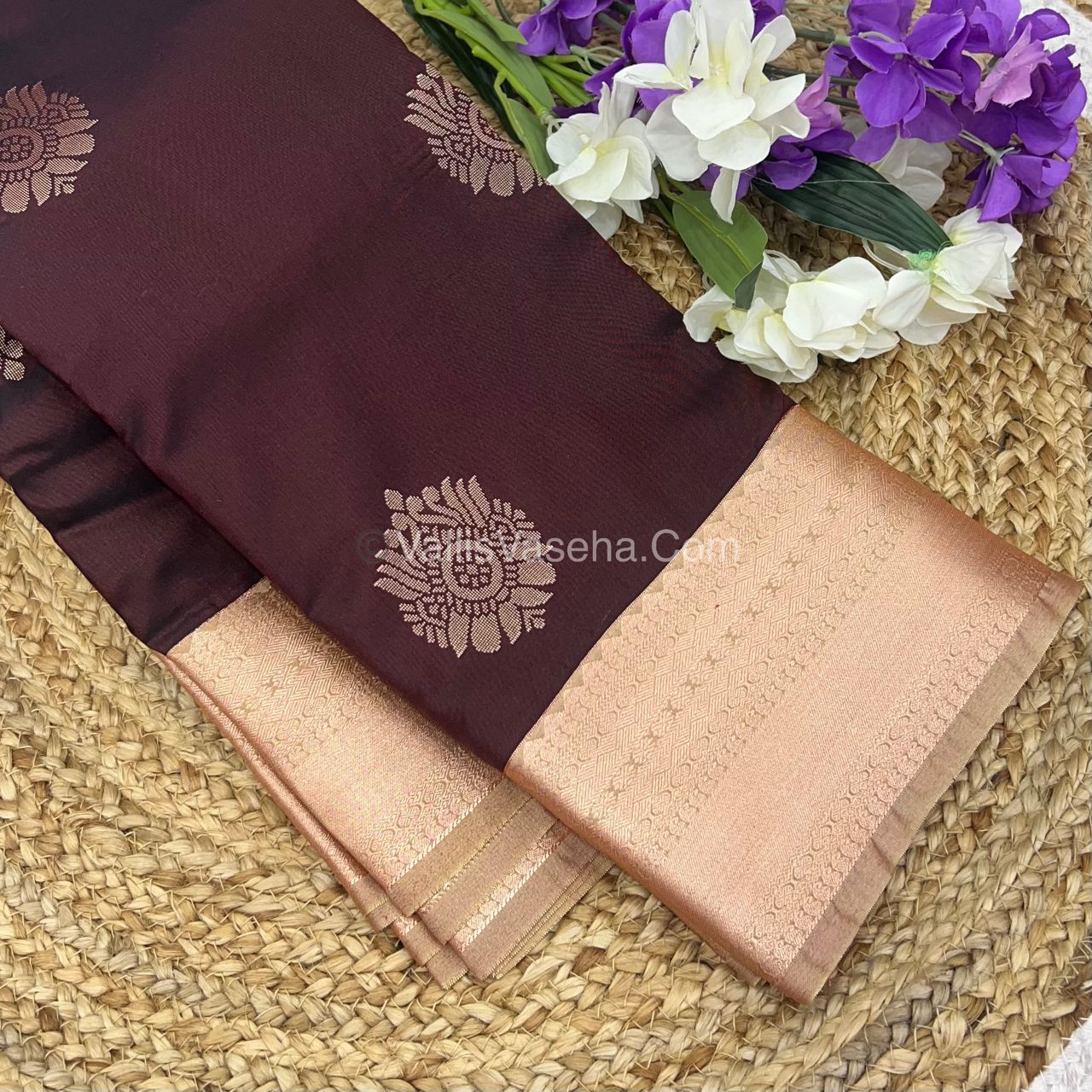 Semi Kanchipuram Soft Silk - VVSSS008