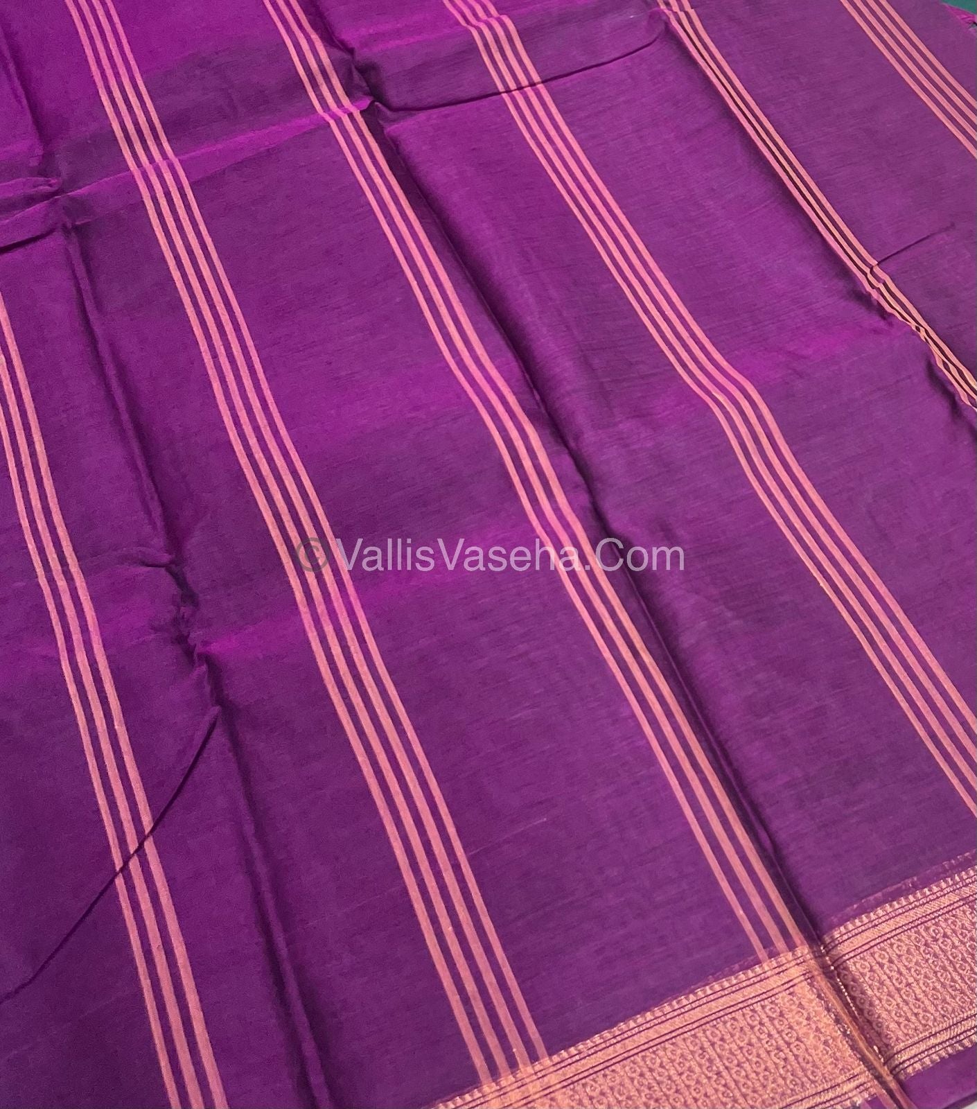 Dhaka Cotton Saree - VVDCS001