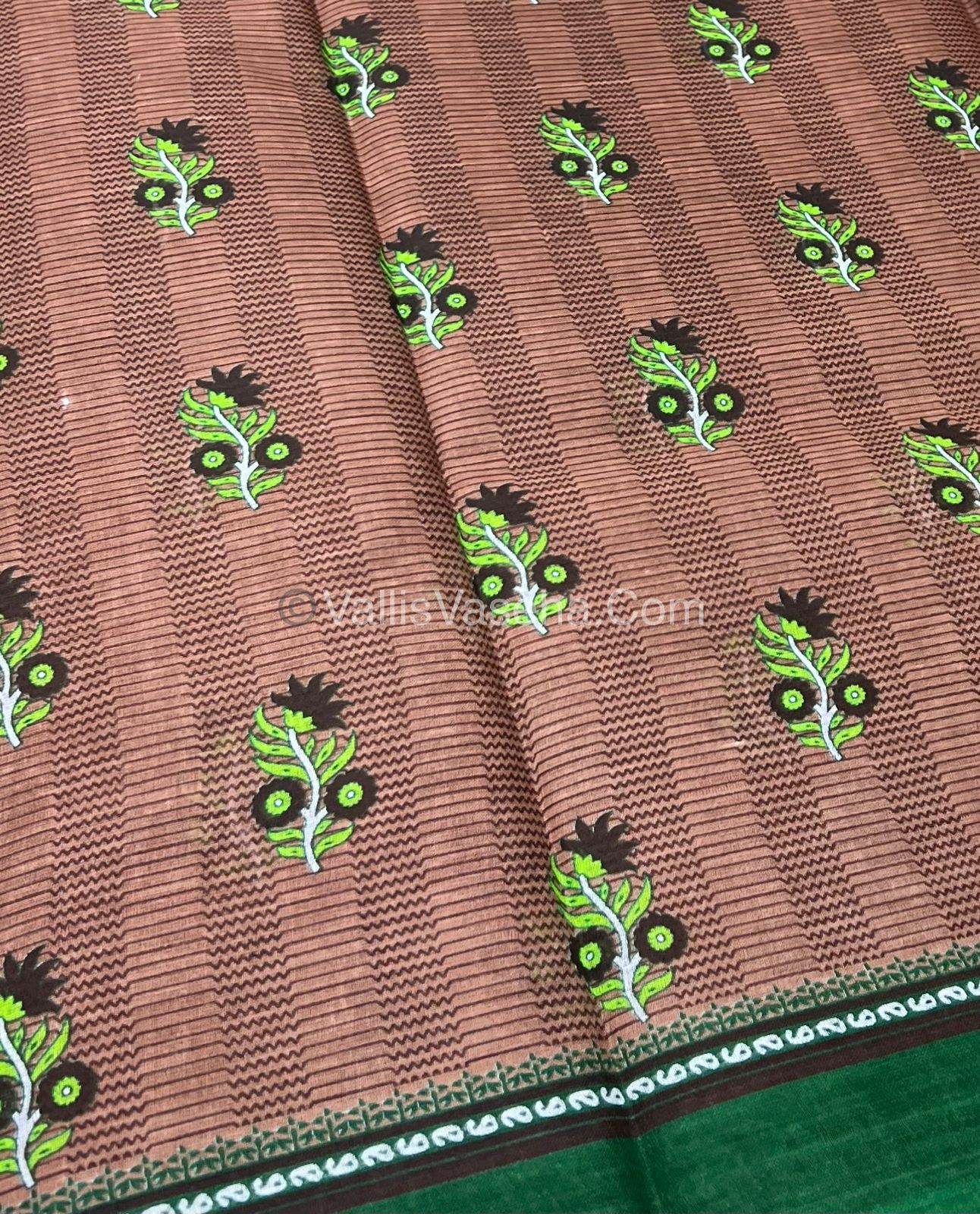 Pure Cotton Voile Saree | VVPVS001
