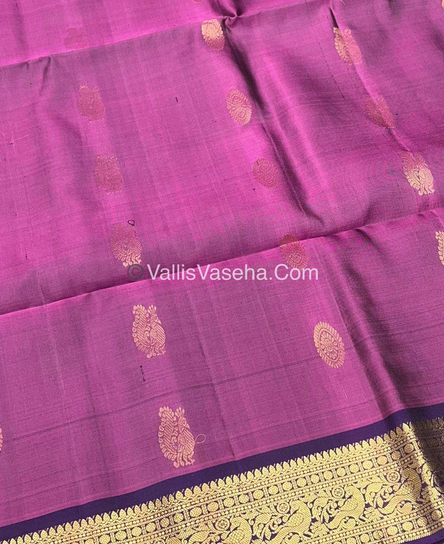 Pure Soft Silk Saree - Kanchi Border - VVPSS033