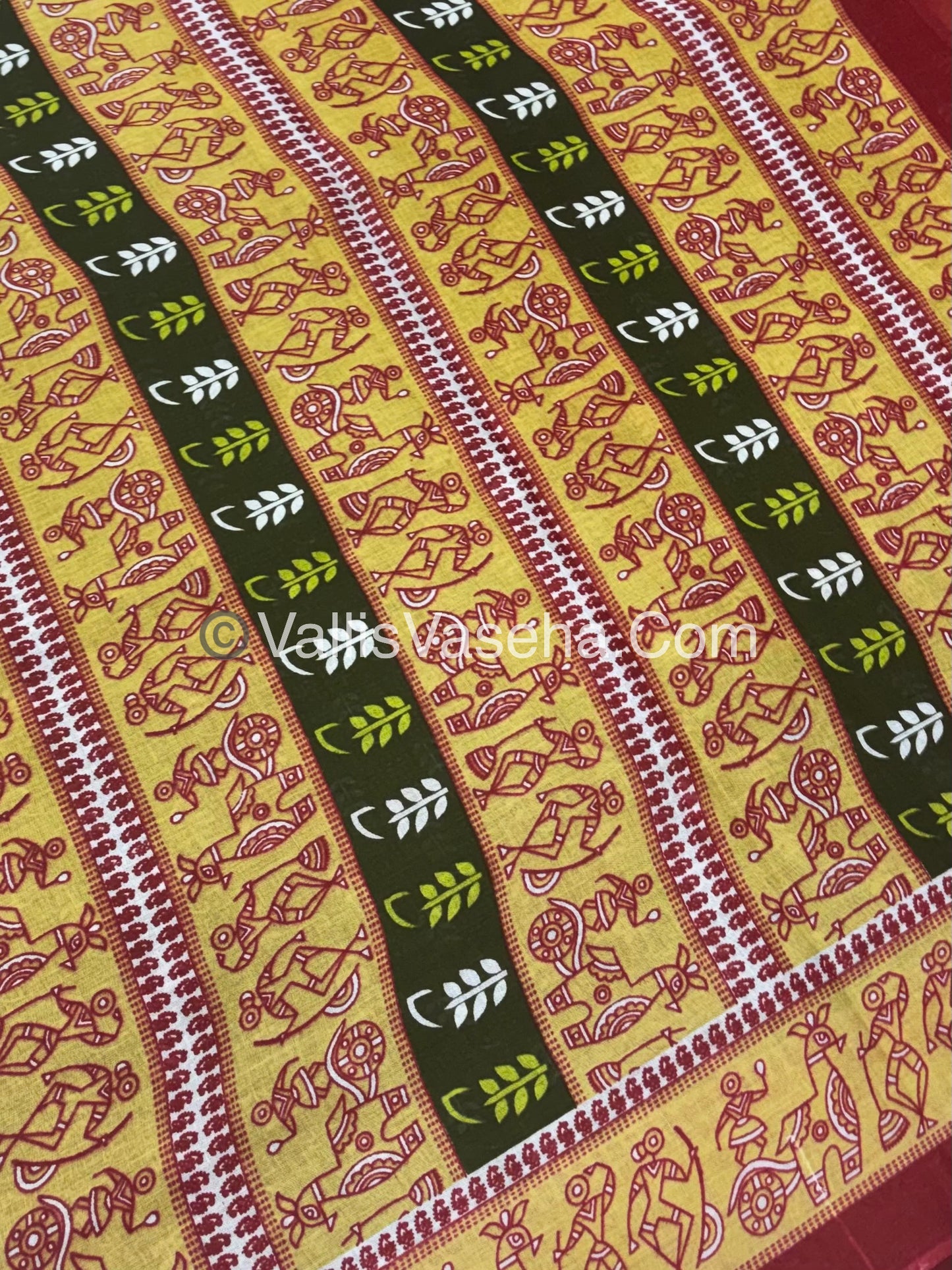 Pure Cotton Voile Saree | VVPVC002