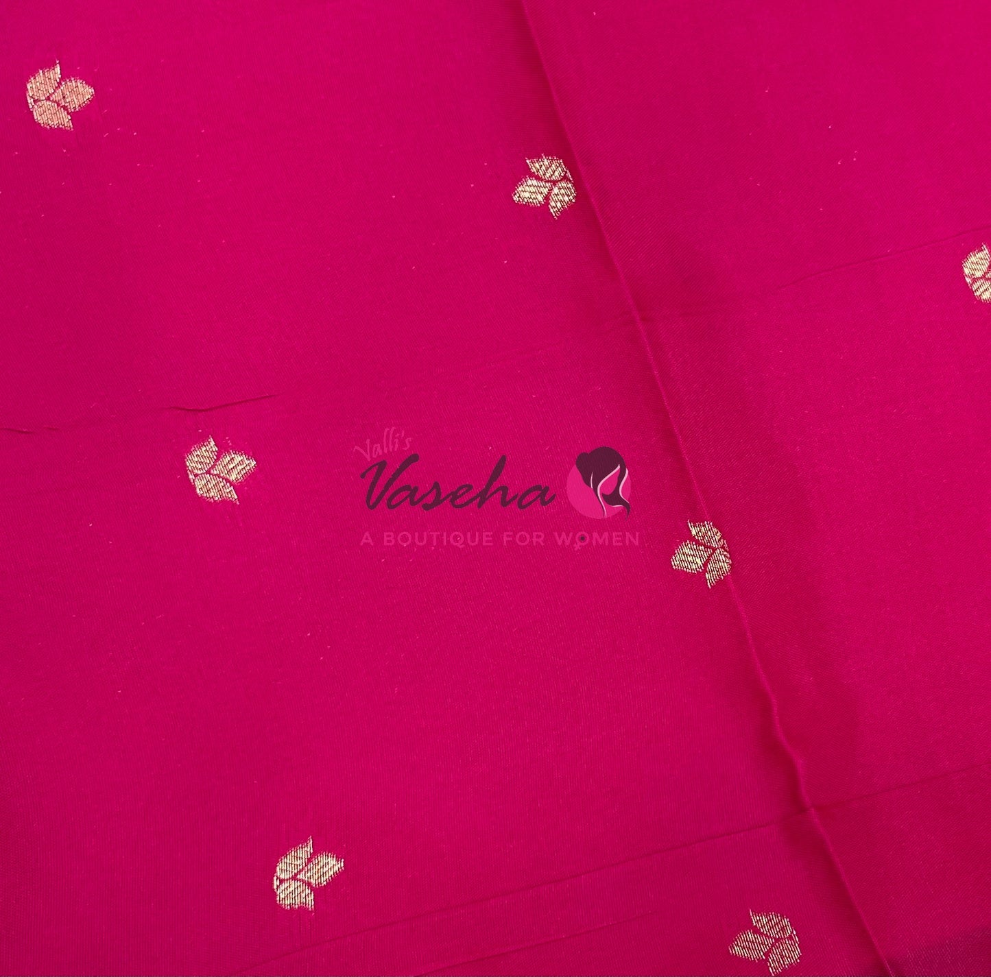 Semi Soft Silk - Orange With Pink- VVSSS036