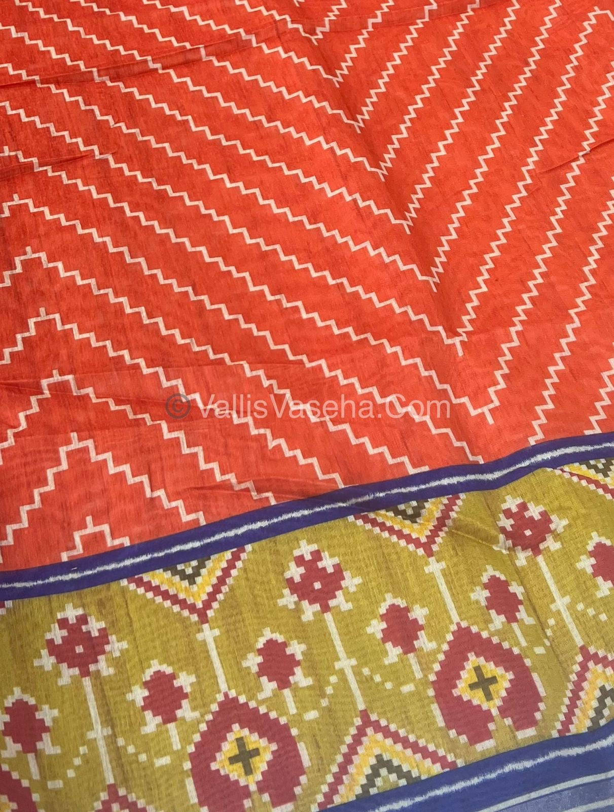 Semi Tussar Saree - VVSTS009