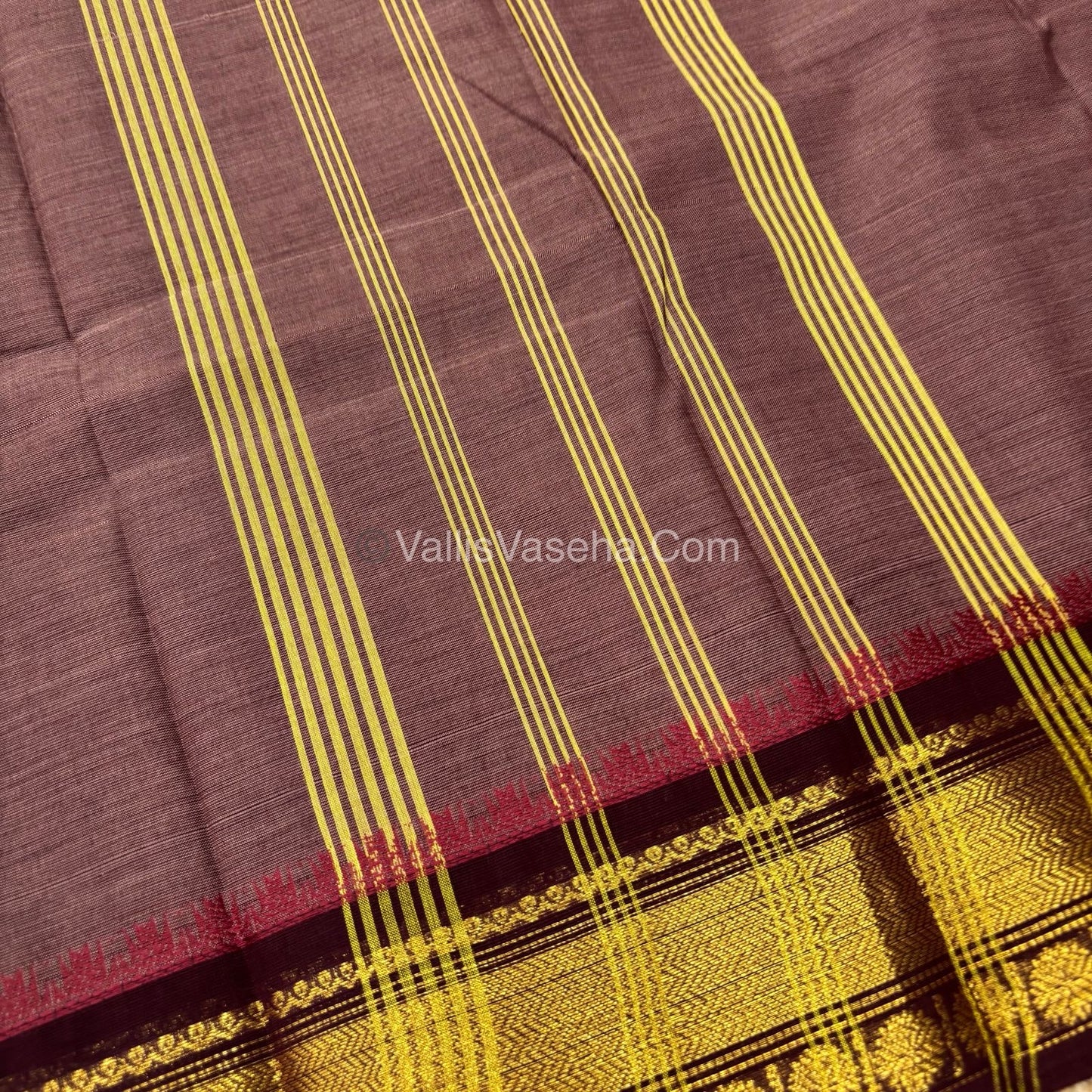 Kanchi Cotton Saree - VVKCS018