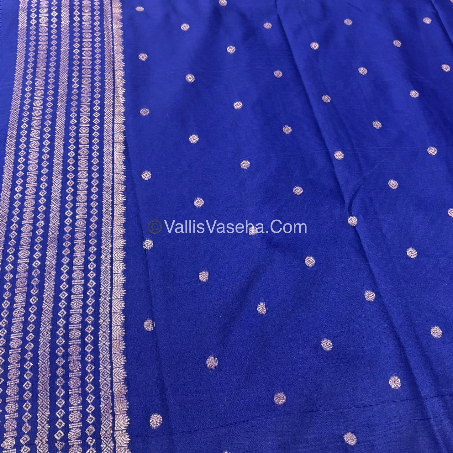 Semi Soft Silk - Blue Shade -VVSSS016