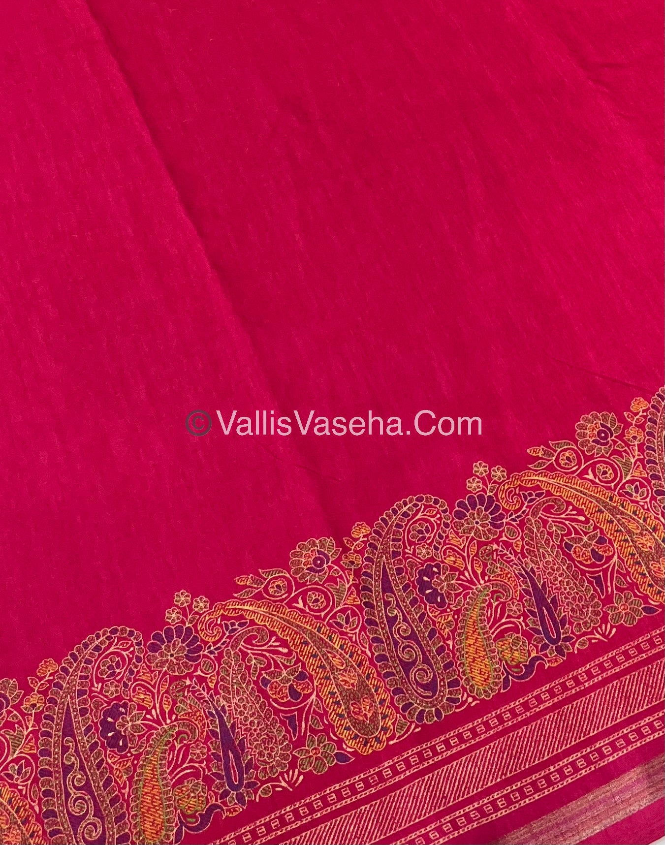 Casual Wear - Fancy Mixed Cotton - Pink Shade - VVFMC001