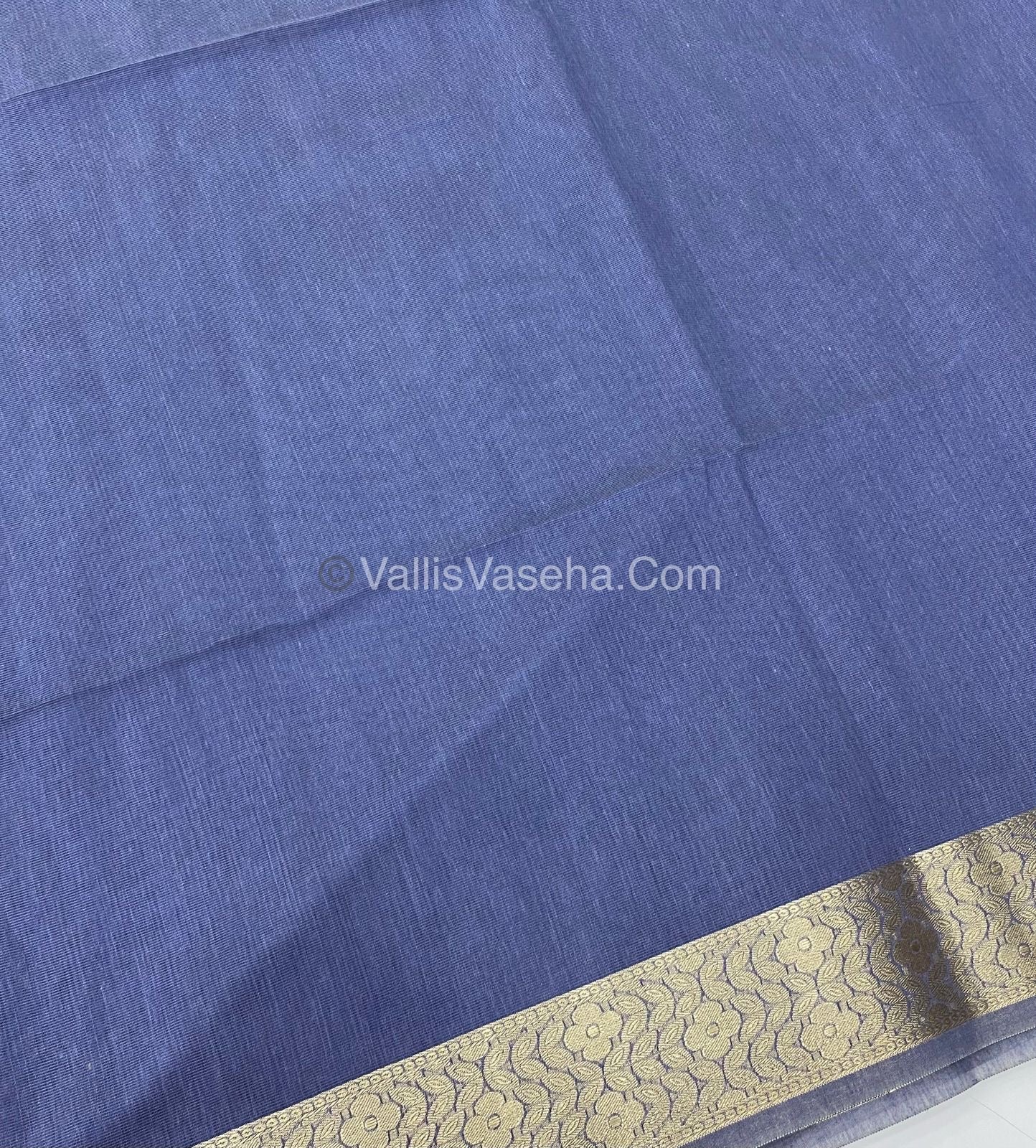 Chanderi Mixed Cotton Saree - VVCMC001