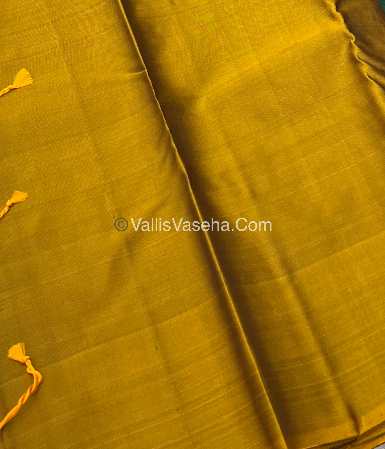 Half Mix - Pure Soft Silk Saree - VVPSS030
