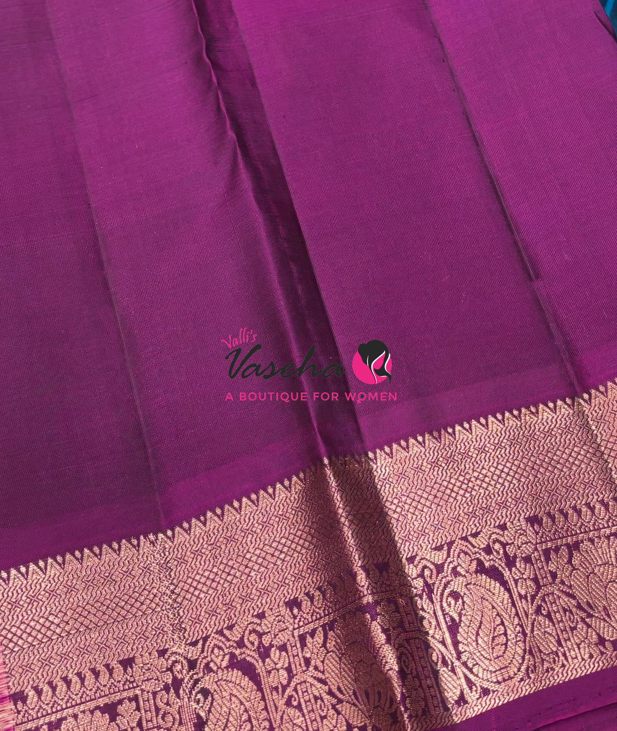 Half Mix - Pure Soft Silk Saree - VVPSS031