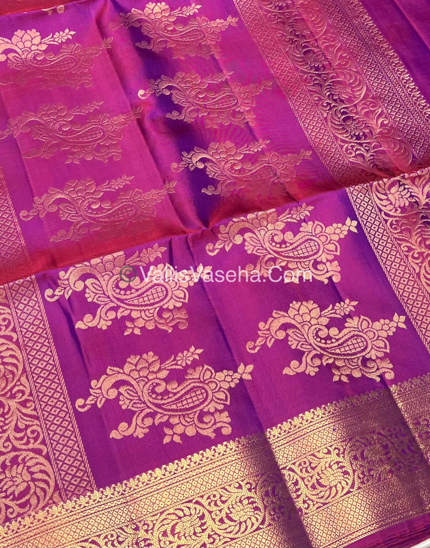 Pure Soft Silk Saree - Kanchi Border - VVPSS033
