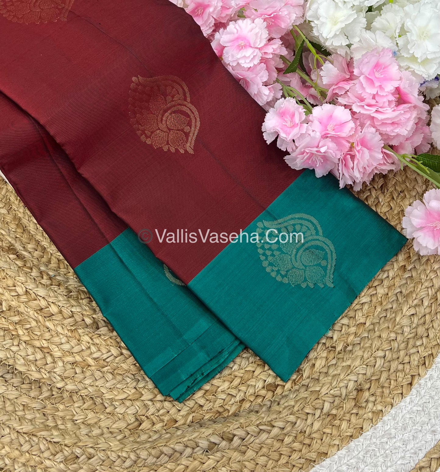 Half Mix - Pure Soft Silk Saree - VVPSS030