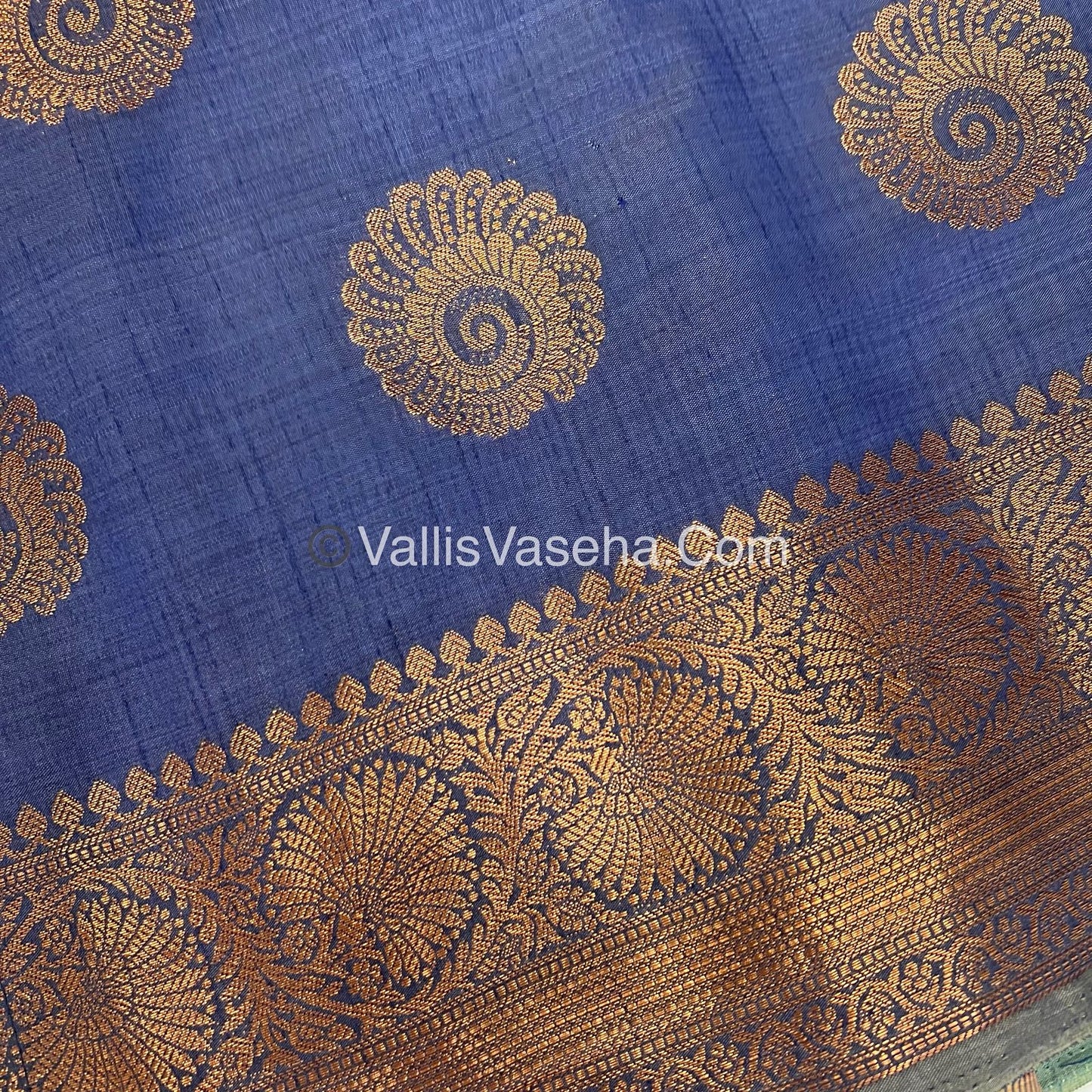 40% less - Offer Saree - Semi Tussar Saree - VVDS007