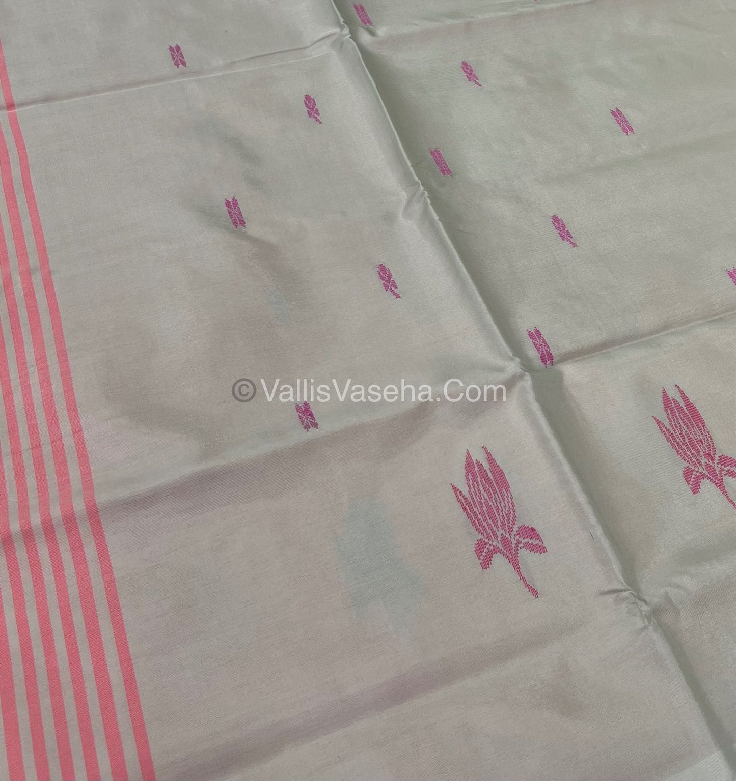 Vazhai Pattu Saree / Banana Pith - With Out Blouse - VVVPS001