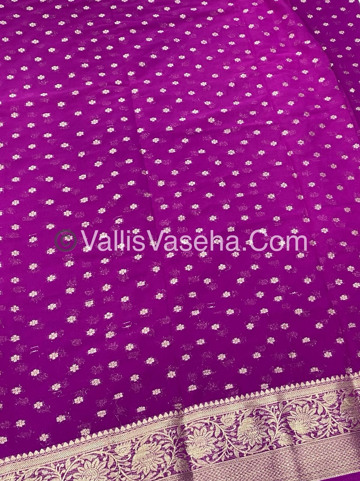 Premium Georgette Saree - VVPGS001