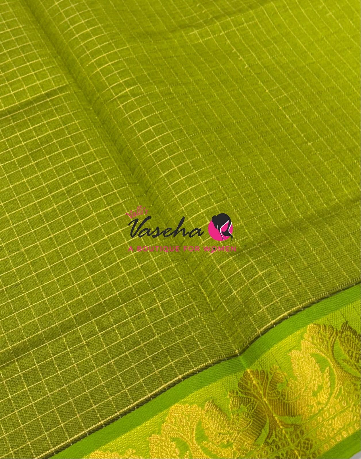 Semi Silk Cotton Saree Lakshadeepam Shade |VVSSC009