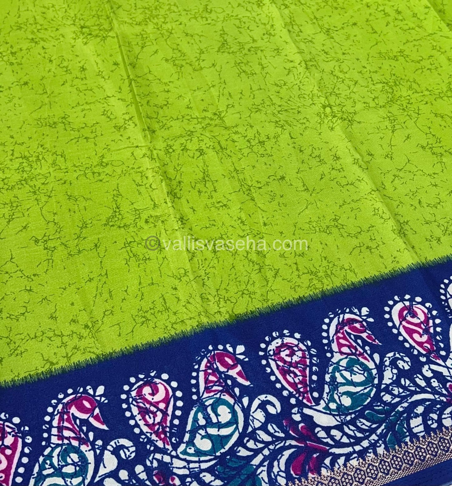 Budget Friendly Sarees - Casual Wear Sarees - Crackle Silk - VVCS001