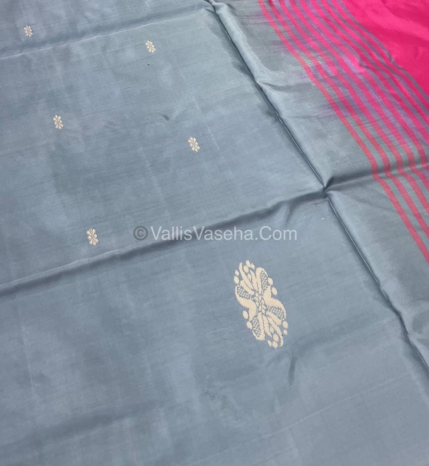 Vazhai Pattu Saree / Banana Pith - With Out Blouse - VVVPS001
