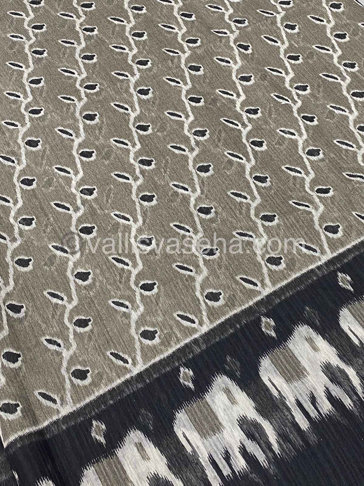 Jute Mixed Cotton Saree | VVJCS001