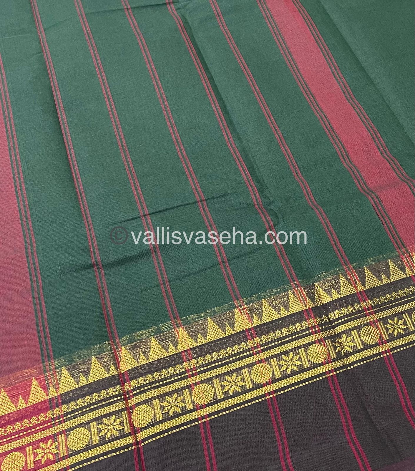 Kanchi Cotton Saree - VVKCS007