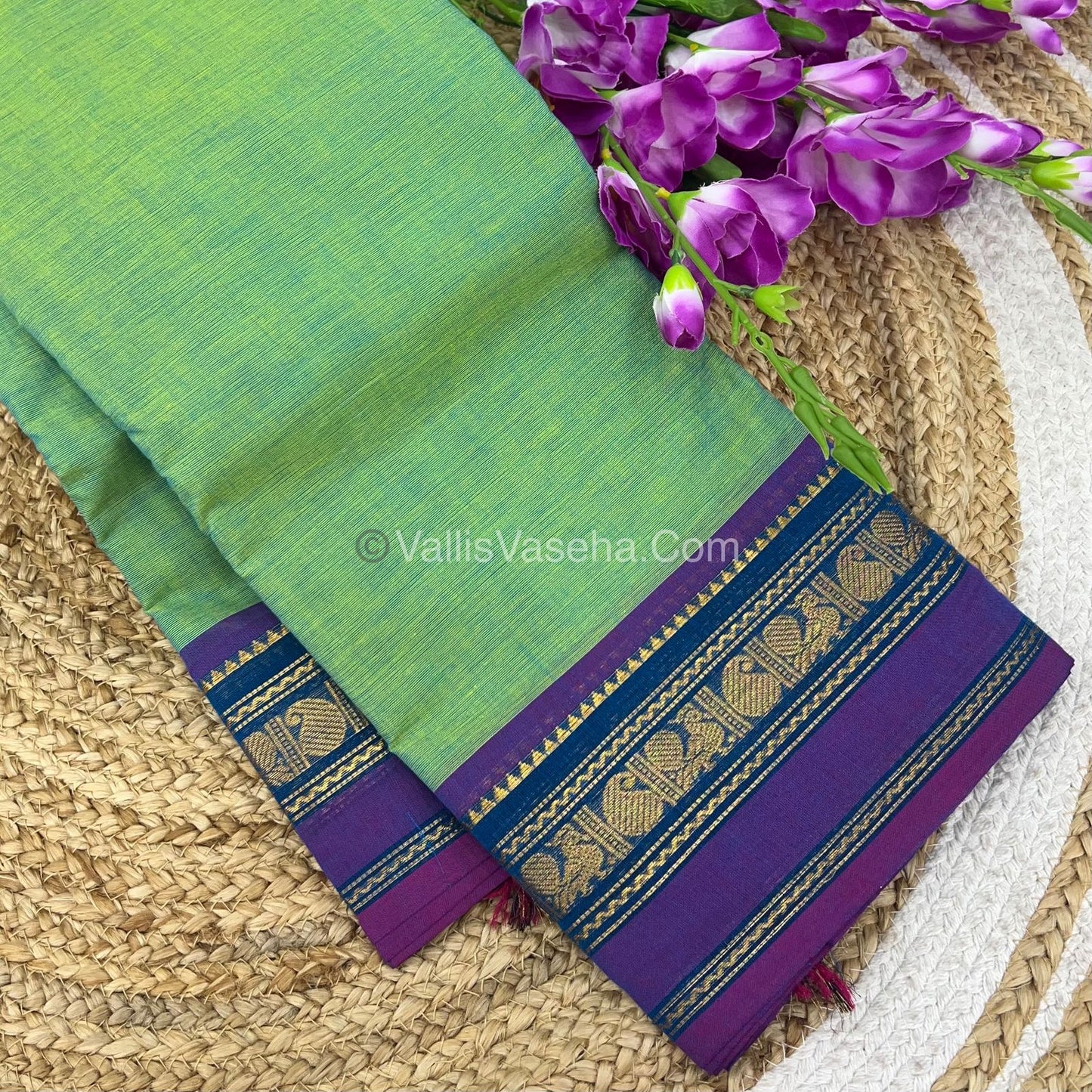 10 Yards - Kanchi Cotton Saree - VVKC901